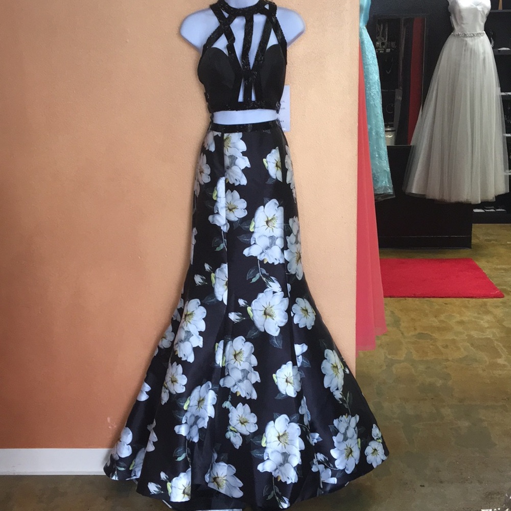 Rachel Allan Two Piece Prom Dress